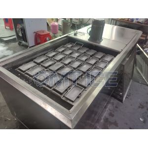 High Capacity Industrial Ice Block Making Machine 1Phase Solar Power