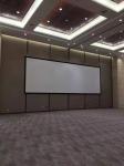 Buy cheap HD Customized Fixed Frame Projector Screen Shrot Throw With Black Velvet from wholesalers