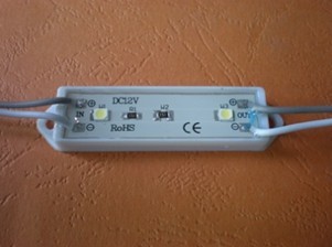 Buy cheap 2pcs SMD 3528 leds plastic shell waterproof led module from wholesalers