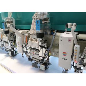 Buy cheap Computerized Automatic Embroidery Machine With Sequin Device Easy Operation product