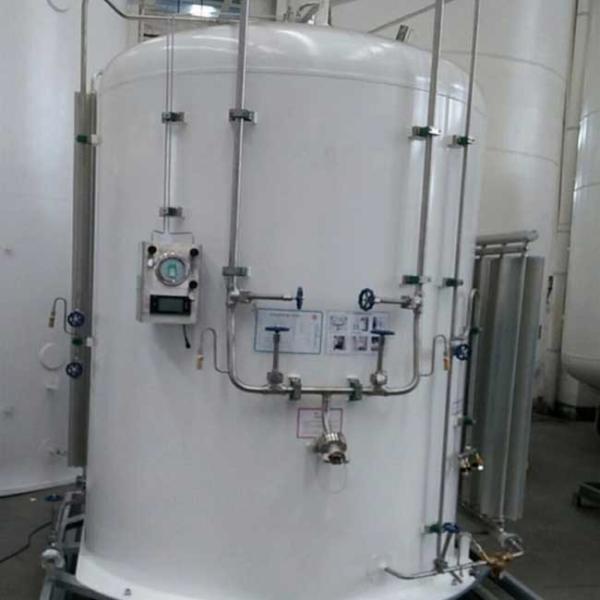 Buy cheap Liquid Oxygen Micro Bulk Tanks Cryogenic , 1m3 Microbulk Nitrogen Tanks from wholesalers