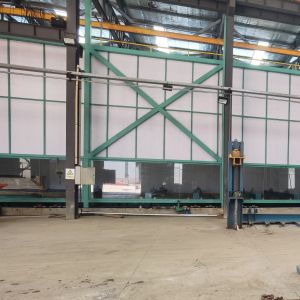 Buy cheap Hot Dip Galvanizing Machine with Zinc Bath Width 1.5-2 Meters Fume Extraction System and Ceramic Kettle Material from wholesalers