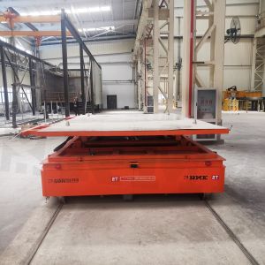 Buy cheap Pallet RGV Automated Rail Transfer Cart Lifting Electric Transfer Trolley from wholesalers