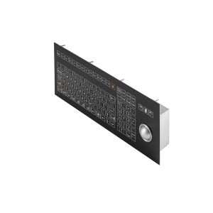 Buy cheap Food And Beverage Industrial Membrane Keyboard With Trackball Omron Switch from wholesalers