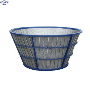 Buy cheap Stainless Steel Johnson v wedge wire basket centrifuge for Industry from wholesalers