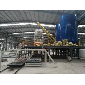 1.2-1.6g/cm3 Density Fiber Cement Board Production Line Low Water Absorption for