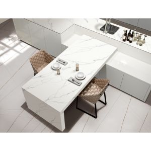 Buy cheap Water Absorption 0.1% Marble Texture Quartz Bathroom Countertops product