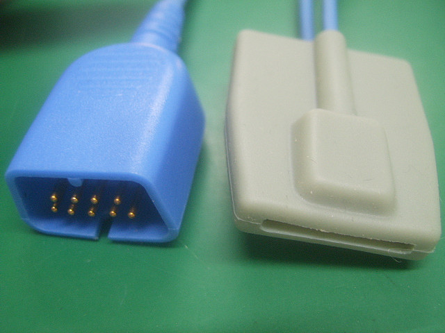 Quality TL-201T Nihon Kohden Spo2 Sensor Pediatric Soft Tip Type Probe With DB9-9Pin for sale Buy cheap TL-201T Nihon Kohden Spo2 Sensor Pediatric Soft Tip Type Probe With DB9-9Pin product