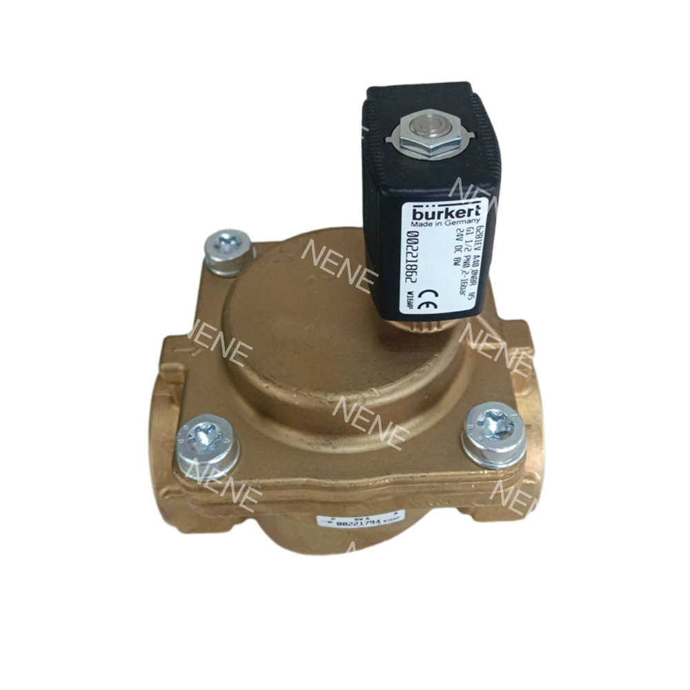Buy cheap 00221846 6281 G1/2 2/2 Normally Closed 13.0 Flow Hole NBR Sealed Brass Valve Body AC220V 8W 0.2-16bar -10~+80 ℃ BURKERT Solenoid Valve from wholesalers
