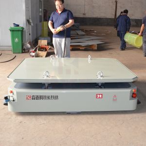 China Steerable Vision AGV Automated Guided Vehicle 3 Tons For Handling Wind Mill Components on sale China Steerable Vision AGV Automated Guided Vehicle 3 Tons For Handling Wind Mill Components on sale