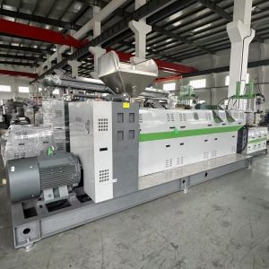 Buy cheap PP PE HDPE LDPE  Double Stage Plastic Recycling Pelletizing Machine Plastic Granules Making Machine  310 from wholesalers