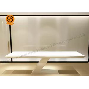 Seamless Joint Solid Surface Conference Table 10 Years Warranty