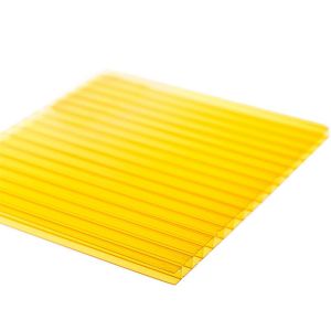 Buy cheap UV Resistant 8mm Polycarbonate Hollow Sheet for Greenhouse Covering from wholesalers