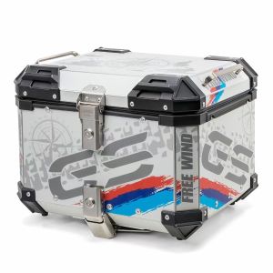 Upgrade Your Ride with 36L Durable Motorcycle Tail Box and Quick Release Locking