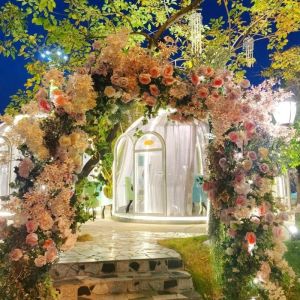 PC Transparent Dome House Bubble Tent House With UV Resistance 99.9%