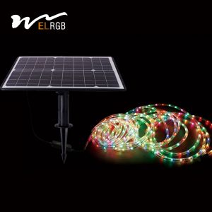 Buy cheap IP65 IP67 Solar Powered Led Strip Lights Outdoor 6500K Solar Led Rope from wholesalers