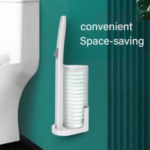 Buy cheap Environmentally Friendly And Clean Disposable Toilet Brush Replace Immediately After Use For Clean And Hygienic Use. from wholesalers