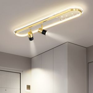 Buy cheap Aisle Corridor Strip Ceiling Lights Simple Modern Foyer Porch Entry Balcony Luxury Ceiling Light(WH-MA-292) from wholesalers