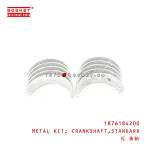 1-87618420-0 Standard Crankshaft Metal Kit suitable for ISUZU 4HK1 6HK1
