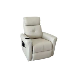 Buy cheap Nursing Home Modern Recliner Chair PU Leather Lay Flat Sleeper Recliner from wholesalers