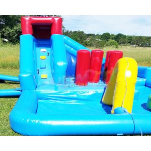 Buy cheap Backyard Children Bouncy Castle Outdoor Inflatable Water Slides from wholesalers