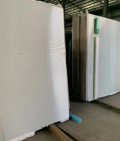 Lightweight Flat Smooth White FRP Panels Convenient Construction Strong