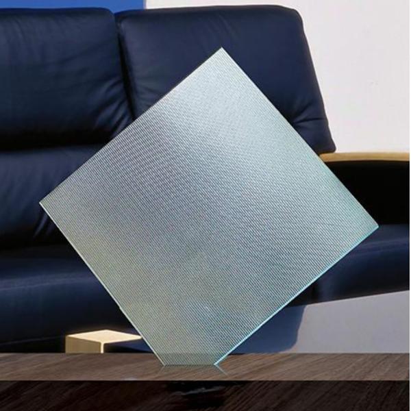 Quality Frosted Patterned Tempered Glass , Obscure Glass Shower Door for sale