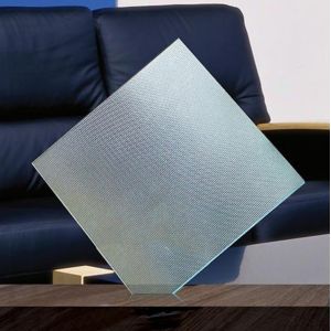 Buy cheap Frosted Patterned Tempered Glass , Obscure Glass Shower Door from wholesalers