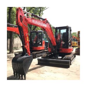 Japan Made Original Kubota Mini Excavator in Good Condition Moving Type Crawler
