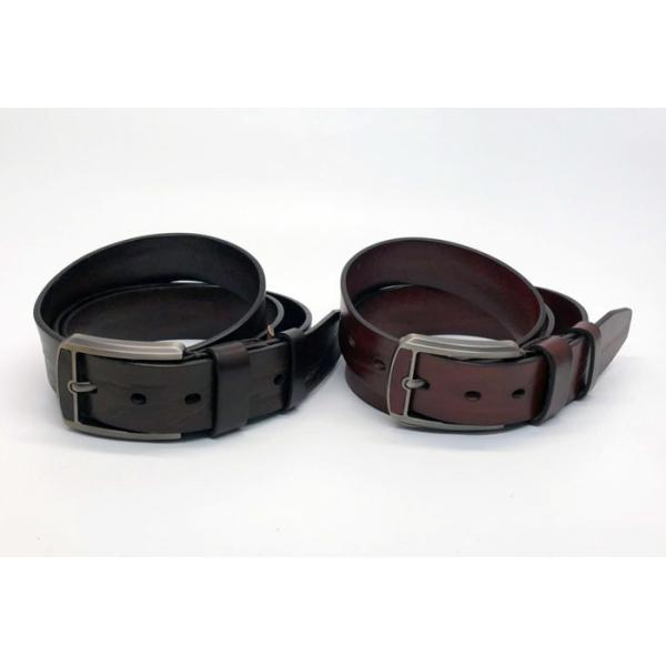 Buy cheap Genuine Mens Casual Leather Belt 3.8cm Width With Inlaid Leather Buckle from wholesalers