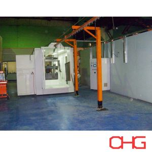 Buy cheap Customized Manual Powder Coating Line with Carbon Steel Spray Booth from wholesalers