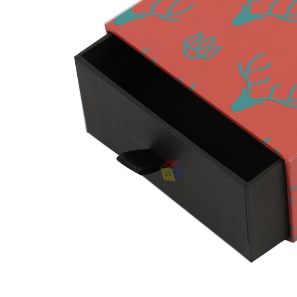 Custom Logo Matte Lamination Sliding Drawer Hard Paper Luxury Sunglasses Box Packaging