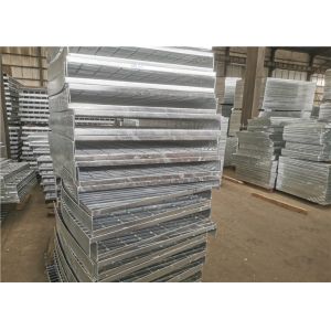 Buy cheap Hot Dip Galvanized Mild Steel Grating Platform Explosion Proof from wholesalers