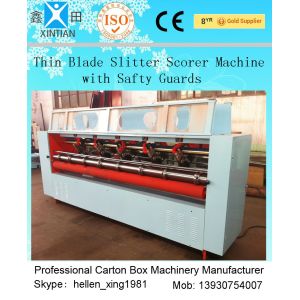 Buy cheap Vertical-cutting Pressing Carton Folding Machine , Heat-treatment Stable Thin Knife from wholesalers