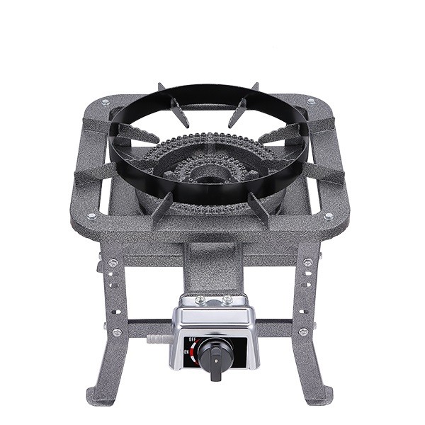 Quality Restaurant Equipment 1 Cylinder Lpg Gas Stove Manual Control Mode for sale