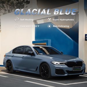 Buy cheap Glacial Blue Self Healing Color Paint Protection Film Anti-Scratch TPU PPF Car Wrap Film from wholesalers