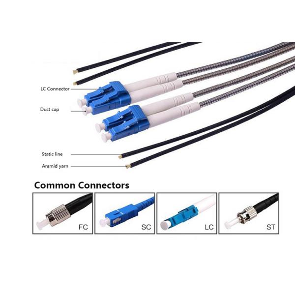 CPRI Patch Cord Fiber Optic Assembly 2 Core Duplex LC/LC Outdoor FTTA Base Station