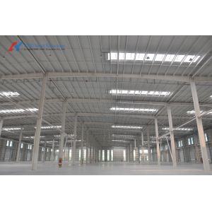 Buy cheap Q355B Steel Structure Industrial Warehouse Hangar with High Strength Bolts from wholesalers
