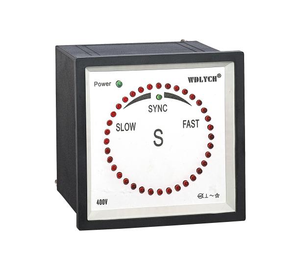 Quality Led Synchroscope Analog Power Factor Meter , Power Factor Panel Meter With Relay Pulse Output for sale