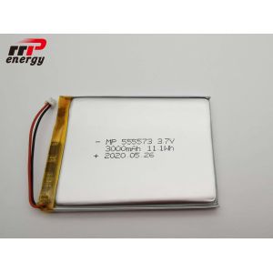 Buy cheap MSDS UN38.3 CE CB 3.7V 3000mAh Lithium Ion Polymer Rechargeable Battery from wholesalers