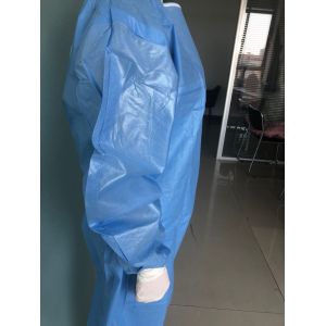 Buy cheap Comfortable Disposable Isolation Gown Against Dust And Harmful Particles product