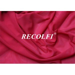 Breathable Solid Matte Mesh Fabric Activewear Made From Recycled Plastic