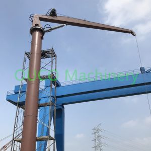 Buy cheap 1.3t Easy Maintenance 9.1m Fixed Boom Marine Cranes from wholesalers