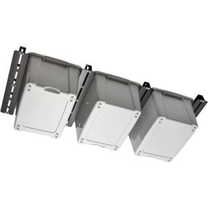 Buy cheap 26 Garage Storage Tote Slide Overhead Ceiling Mount Storage Bins Rack Solution from wholesalers