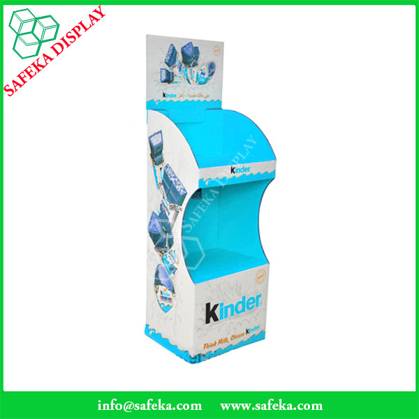 Point of purchase Customized printed Promotion Rack Cardboard advertising
