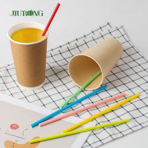Buy cheap Custom Biodegradable Paper Straw For Coffee Drink Bendable 150mm from wholesalers