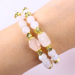 Genuine White Weathered Agate Crystal Stone Spiritual Healing Round Shape