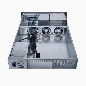 2U Server Case 430*650*88mm 2U-Q2L Serve Chassis with 3fans 8025 Fans Processor