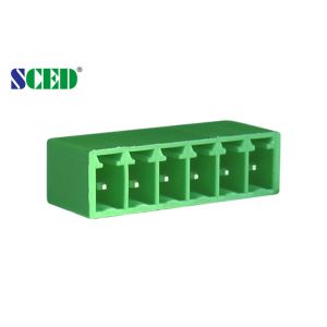 Buy cheap Right Angle Plug In PCB Mount Terminal Blocks 300V 8A 2 Poles - 22 Poles from wholesalers