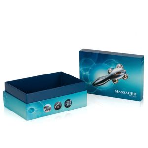 Beauty Instrument Paper Packaging Boxes , Custom Size Face Roller Gift Packaging